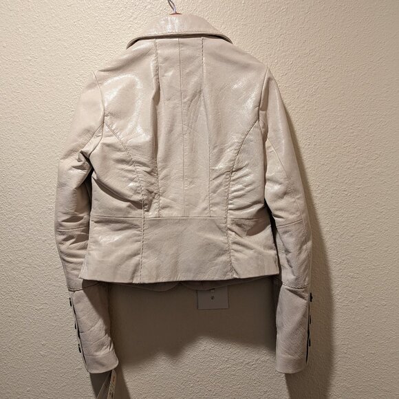 NWT Genuine Leather Wilson Leather Jacket XS - Picture 3 of 14